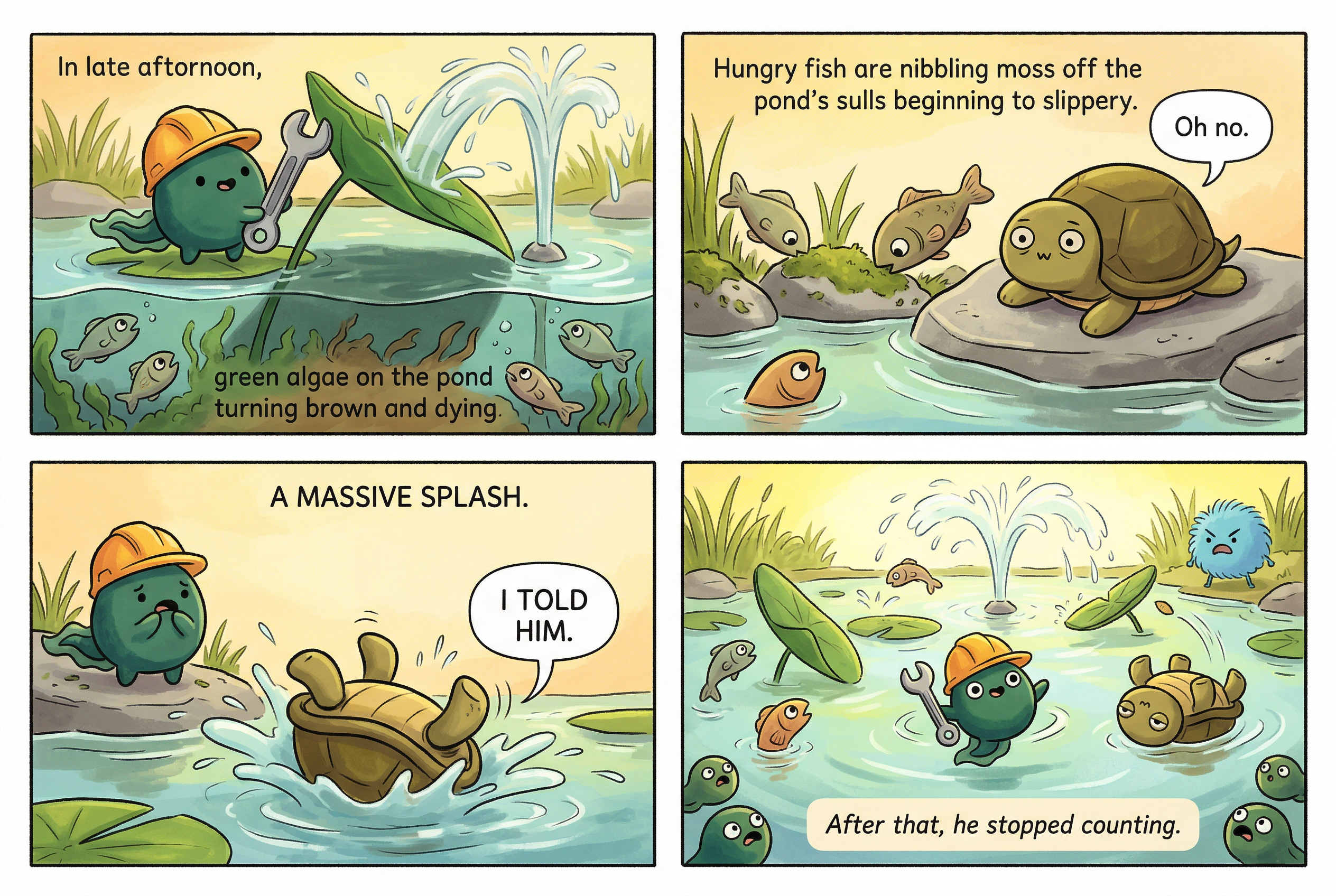 Panel 5, iteration 2 — text issues resolving